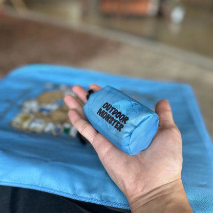 【OUTDOOR MONSTER】モンスターズ9オリジナルタオル 速乾