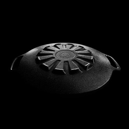 【JHQ】鉄板マルチグリドル 縁型 23cm （ミトン＋JHQ収納ケース付）