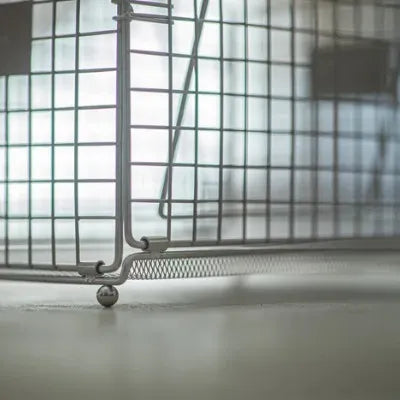 【ANOBA】フォールディングワイヤーバスケット M SUS Ver.