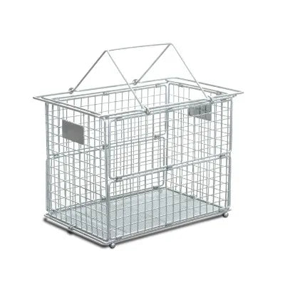 【ANOBA】フォールディングワイヤーバスケット M SUS Ver.