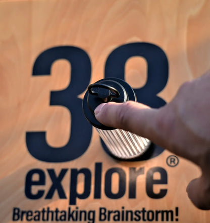 【38explore】カメラDリング D-Ring SLIM (BK)