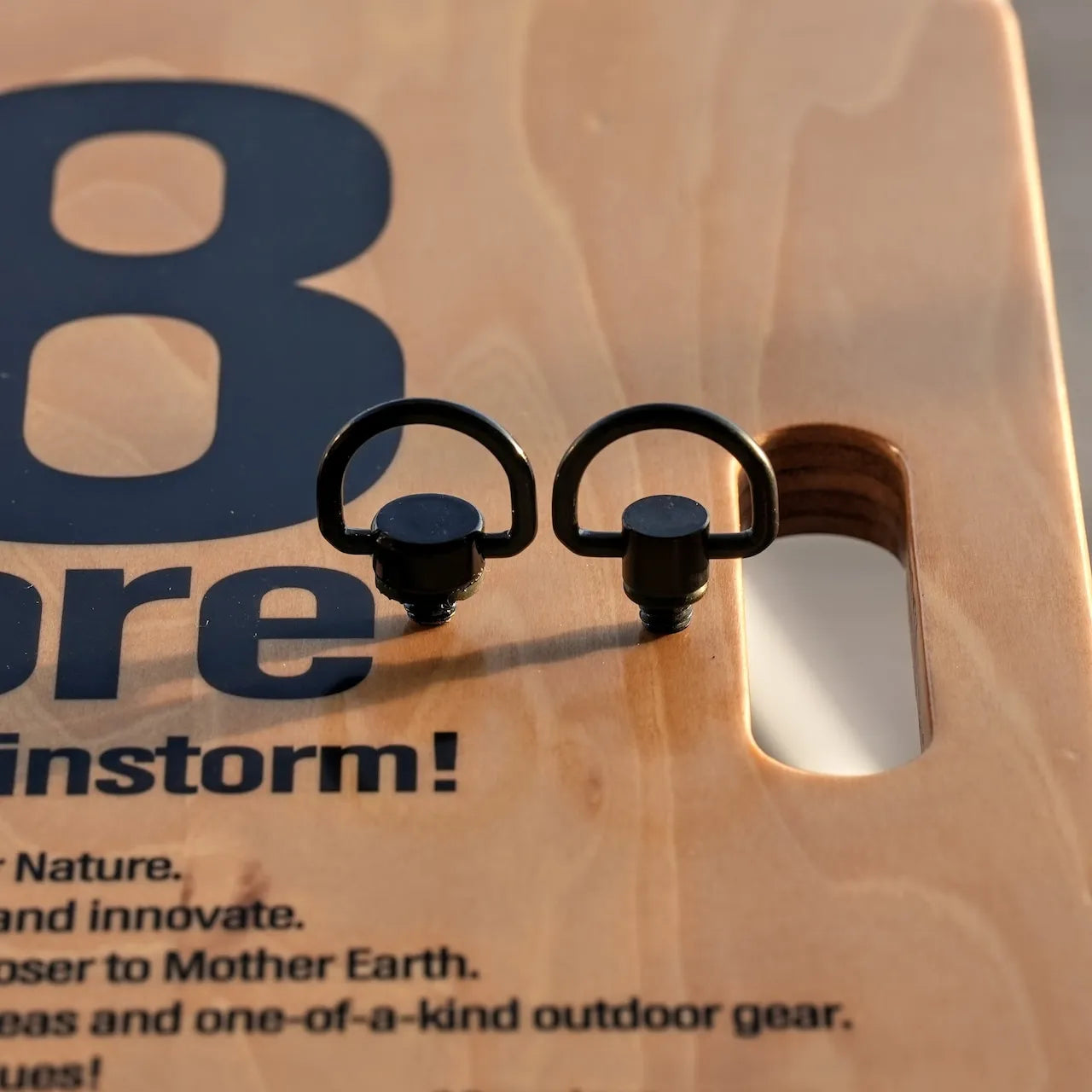 【38explore】カメラDリング D-Ring SLIM (BK)