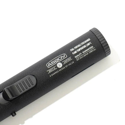 【AS2OV】ポータブルスティックバーナー PORTABLE STICK BURNER ガス残量表示窓付き