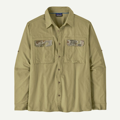 【patagonia】メンズ・ロングスリーブ・セルフガイデッド・サン・シャツ