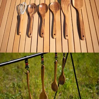 【S'more】Kithen tools 7set キッチンツール7点セット 木製