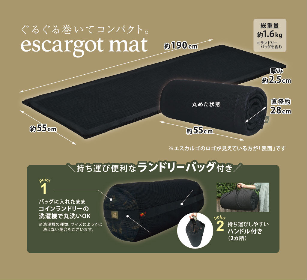 【KITAZAWA】エスカルゴマット