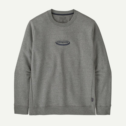 【patagonia】メンズ・'95 オーバル・ロゴ・アップライザル・クルー・スウェットシャツ