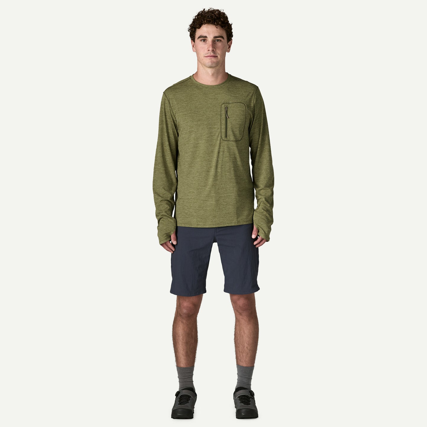 【patagonia】メンズ・ロングスリーブ・キャプリーン・クール・サン・シャツ