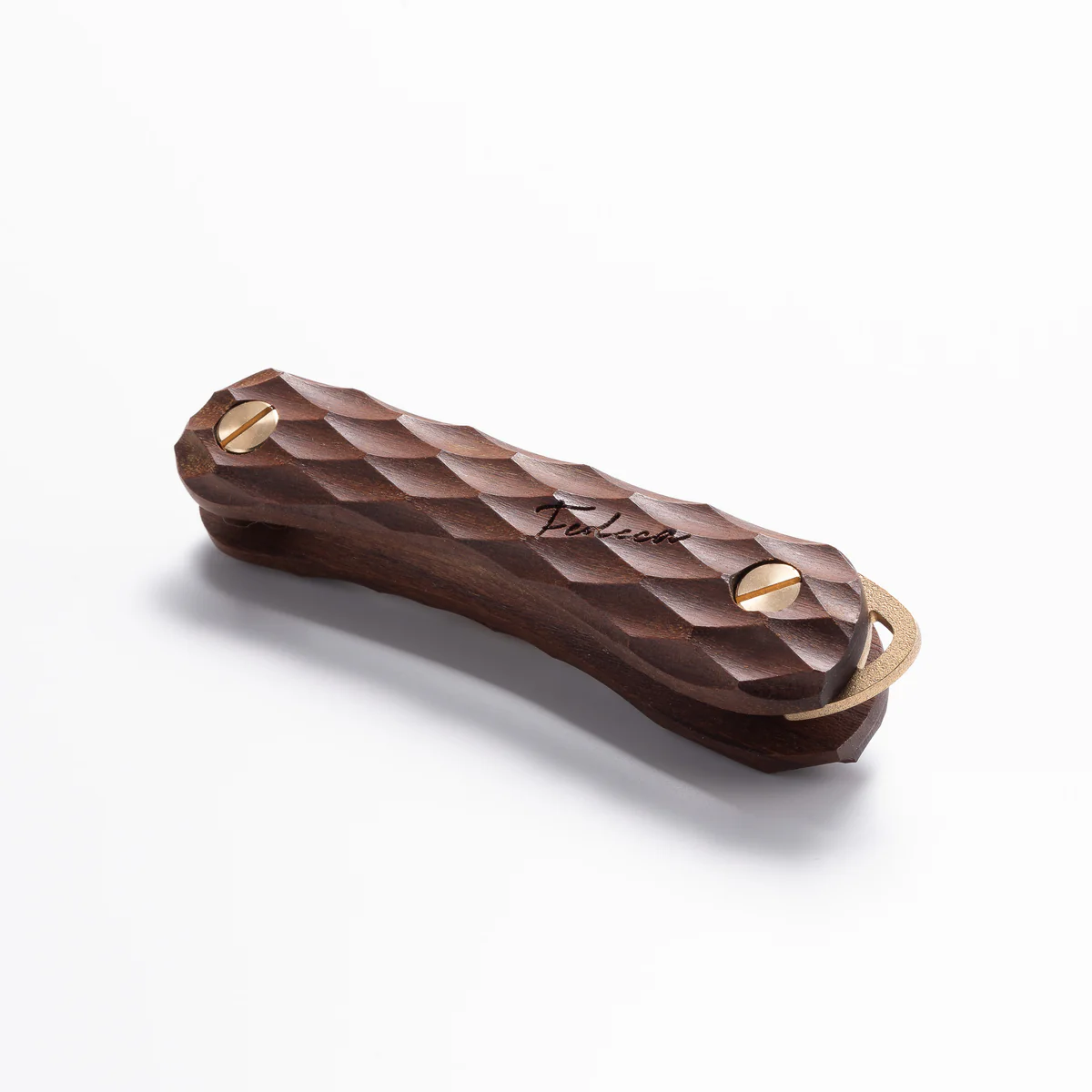 【FEDECA】 KEY ORGANIZER　キーオーガナイザー 名栗イペ/名栗ブラック