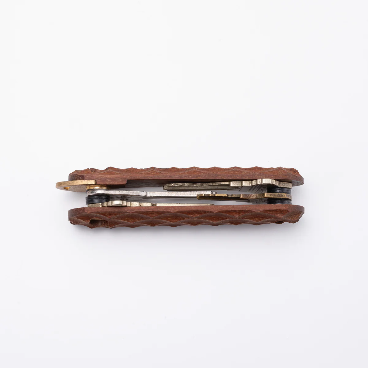 【FEDECA】 KEY ORGANIZER　キーオーガナイザー 名栗イペ/名栗ブラック