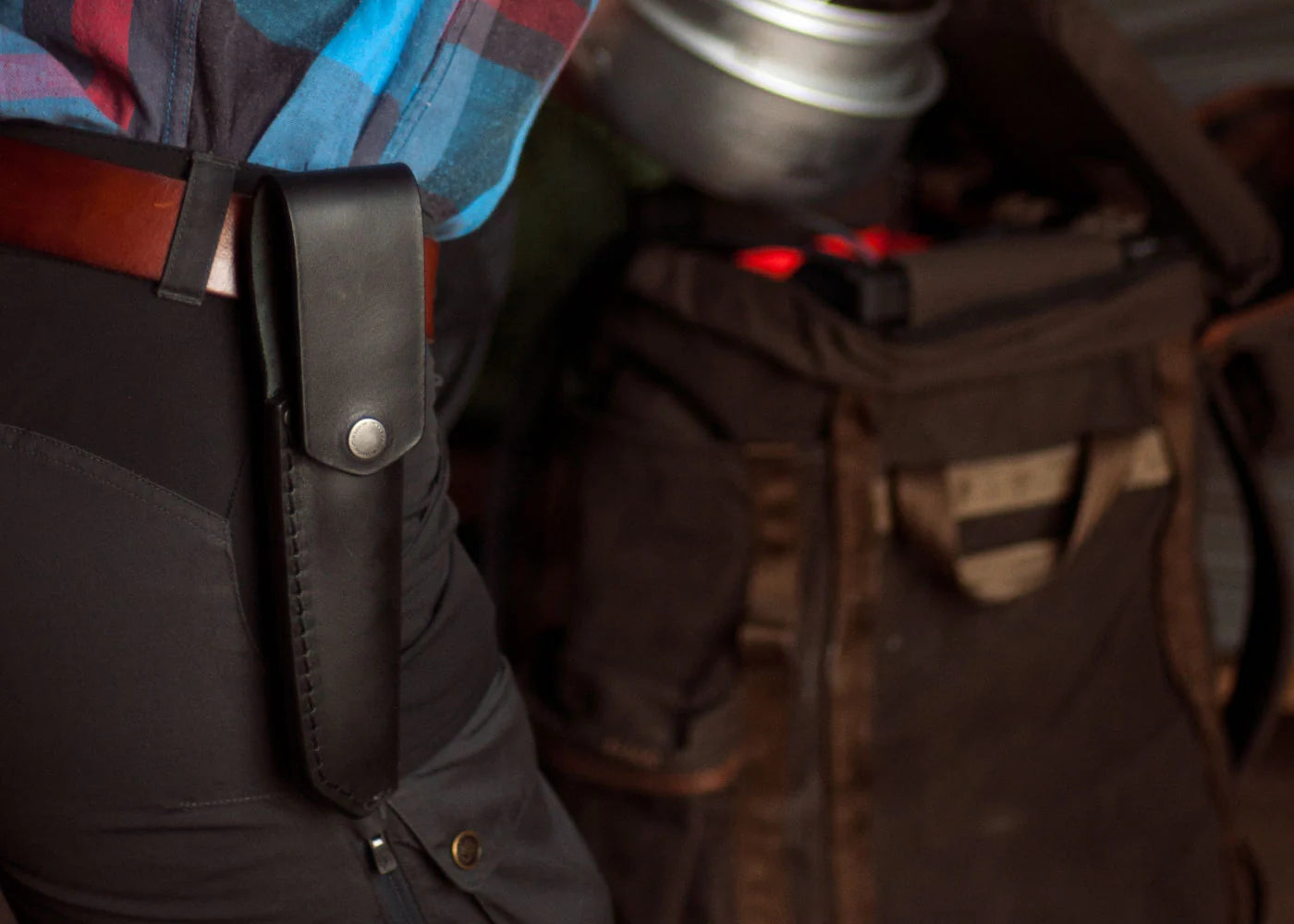 【MORAKNIV】モーラナイフ ガーバーグ ブラックブレード レザーシース