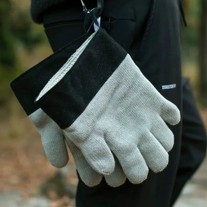 【muraco】DOUBLE KNIT GLOVES ダブルニットグローブ
