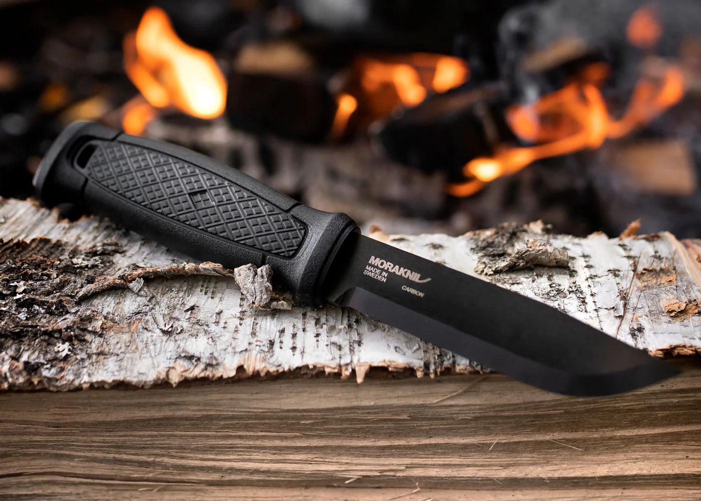 【MORAKNIV】モーラナイフ ガーバーグ ブラックブレード レザーシース