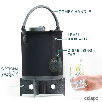 【colapz】2-in-1 Water Carrier & Bucket ウォータージャグ 8L