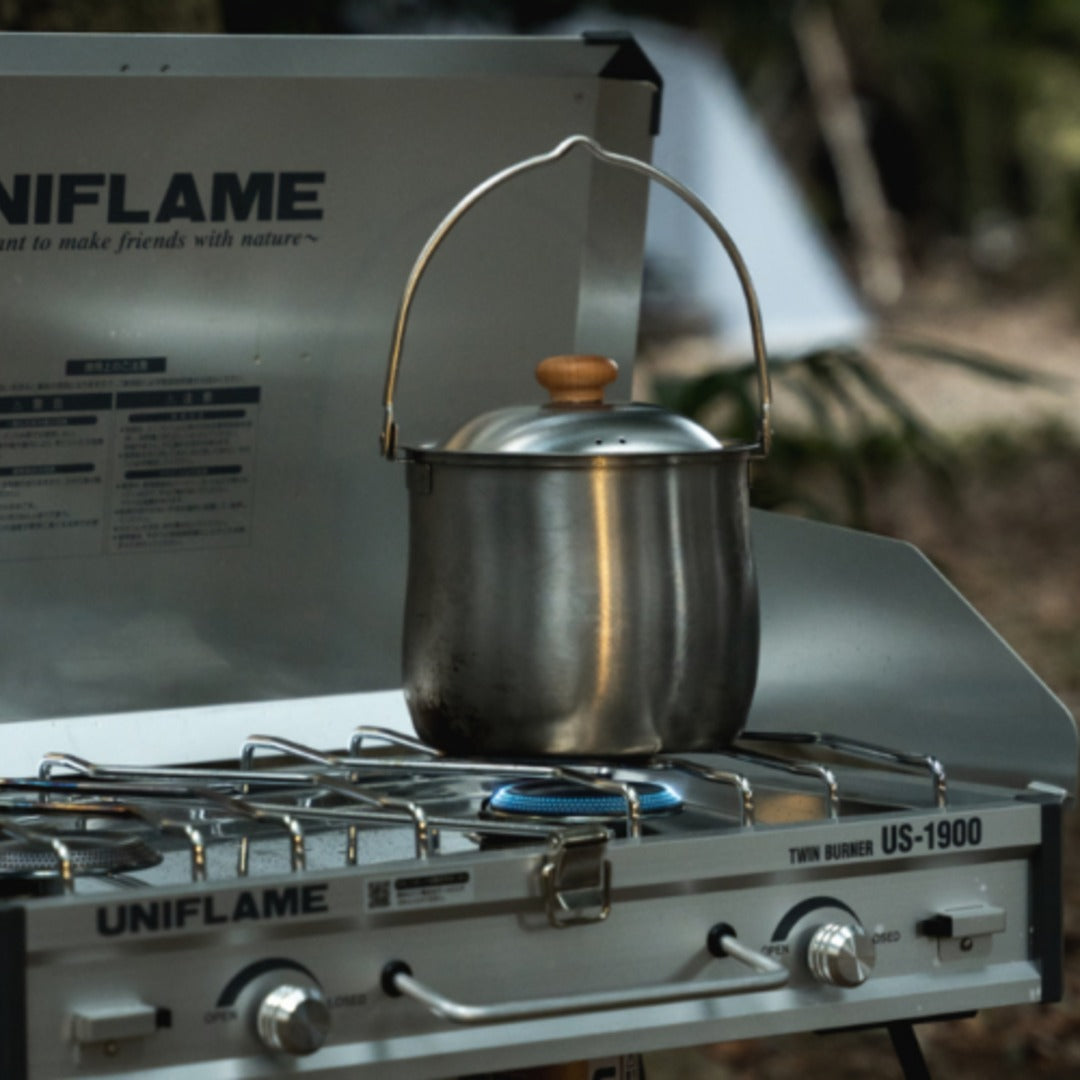 【UNIFLAME】焚き火鍋14cm　壺型
