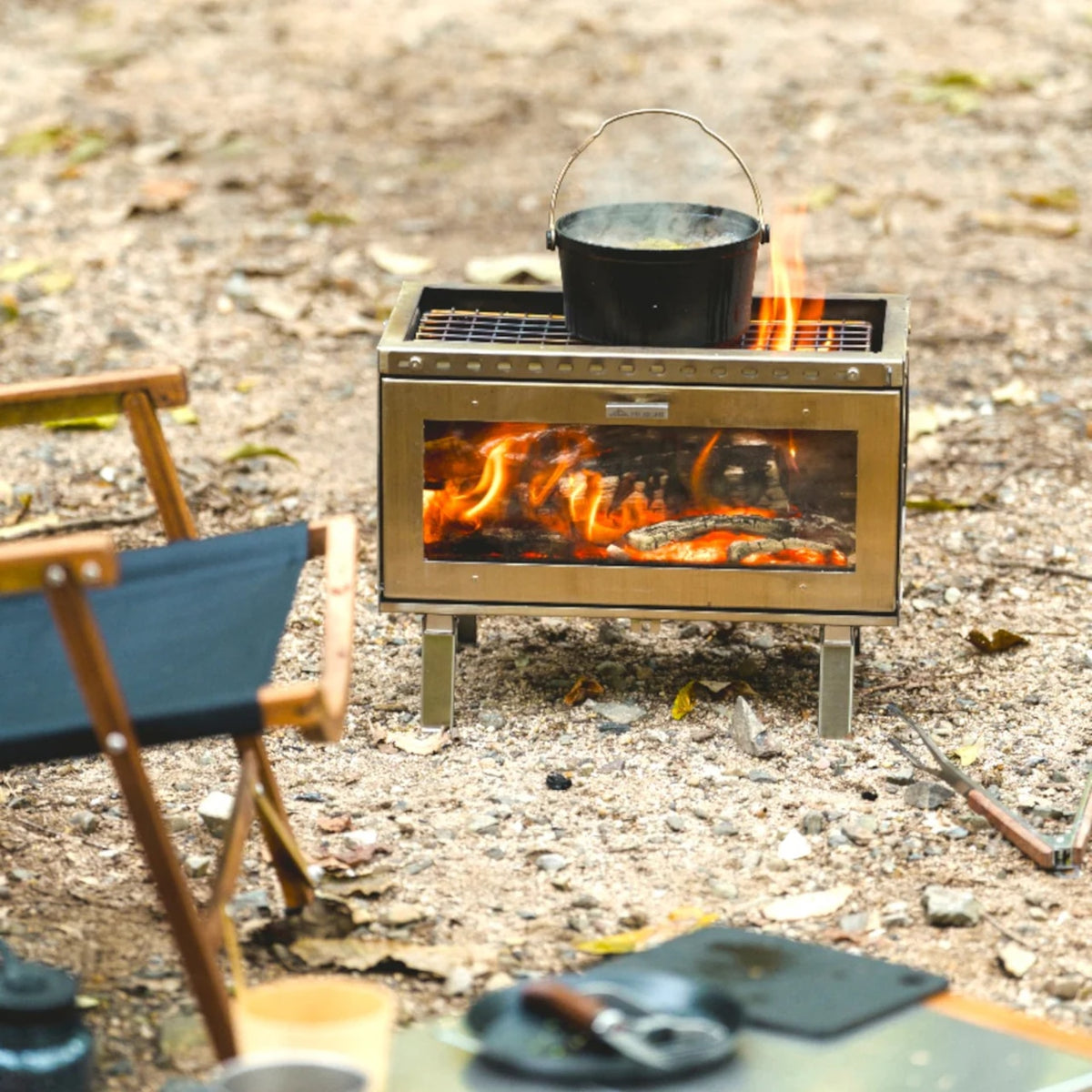 【Mt.SUMI】Mt.SUMI Woodstove MIDORA SUS / マウントスミ アウトドア薪ストーブ ミドラ ステンレス