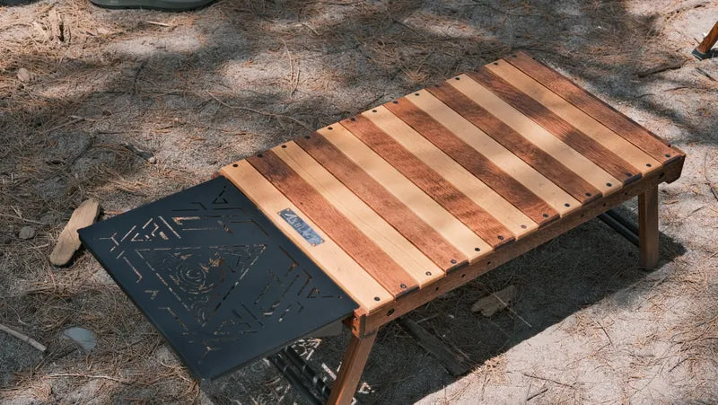 ハレテーブル　アイアンプレートツリー柄2枚付き デバイスワークス ハレテーブル ツリー柄アイアンセット