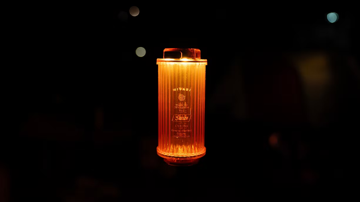 サンゾー工務店】38灯 The Force Amber – CROSS ORANGE