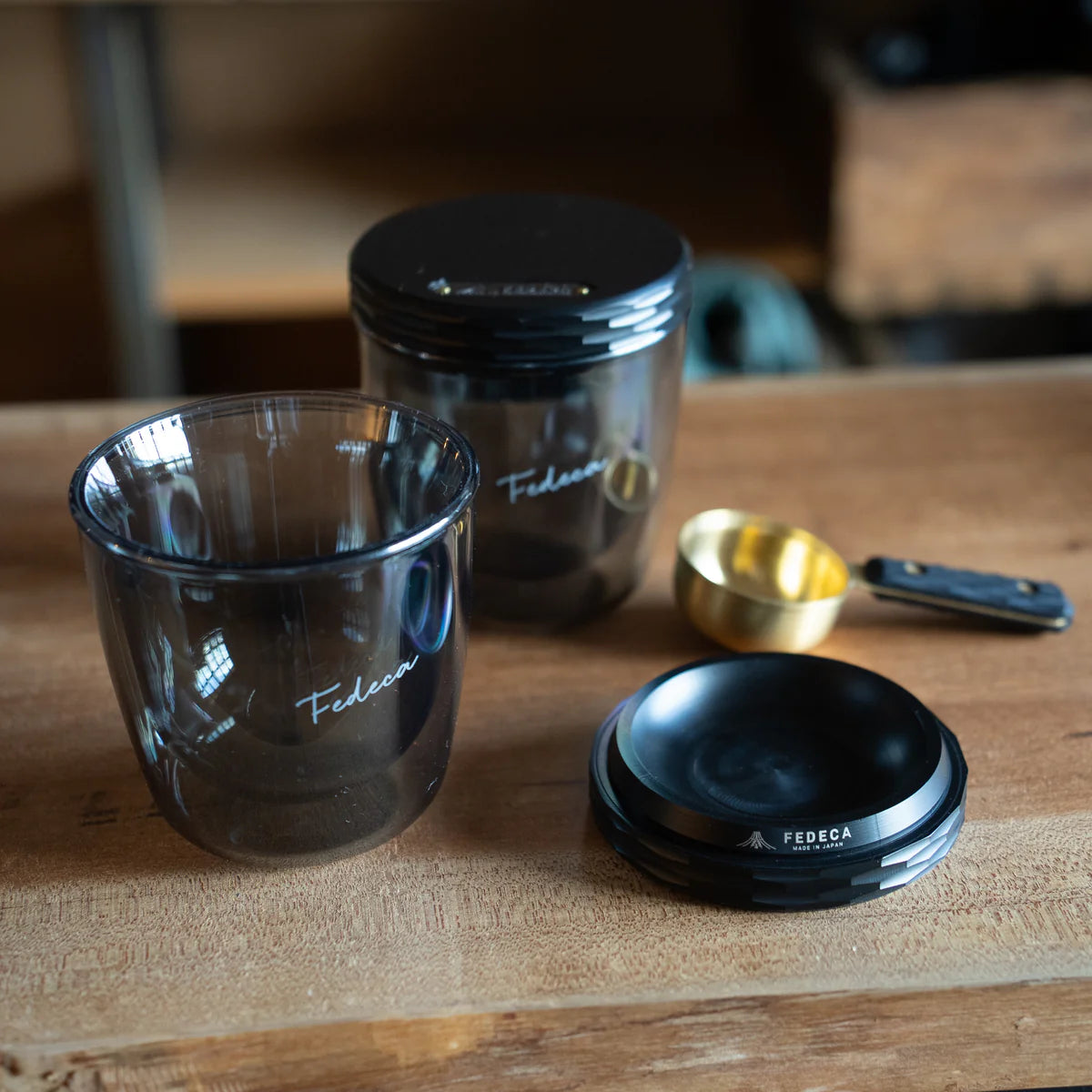 【FEDECA】われないダブルウォールグラス 200ml