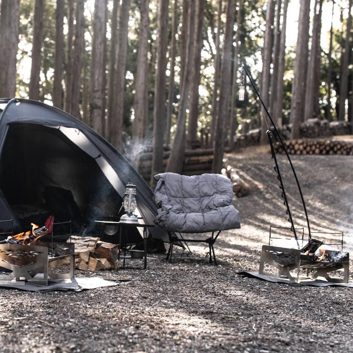 【TOKYO CRAFTS】ナイトローバー 2P グレー (インナーテント付属)