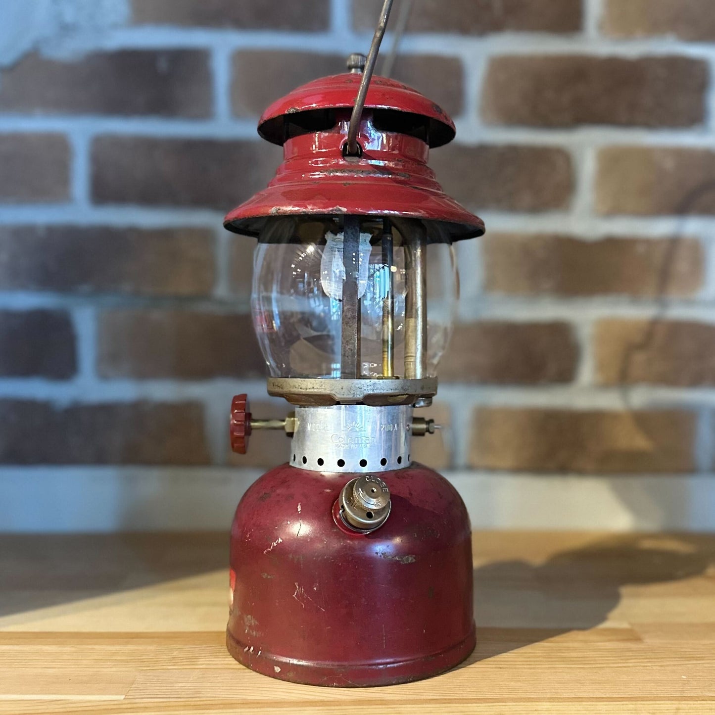 【VINTAGE】Coleman 200A バーガンディ 1961年10月製造