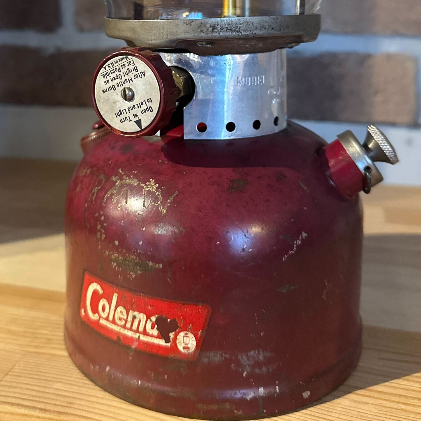 【VINTAGE】Coleman 200A バーガンディ 1961年10月製造