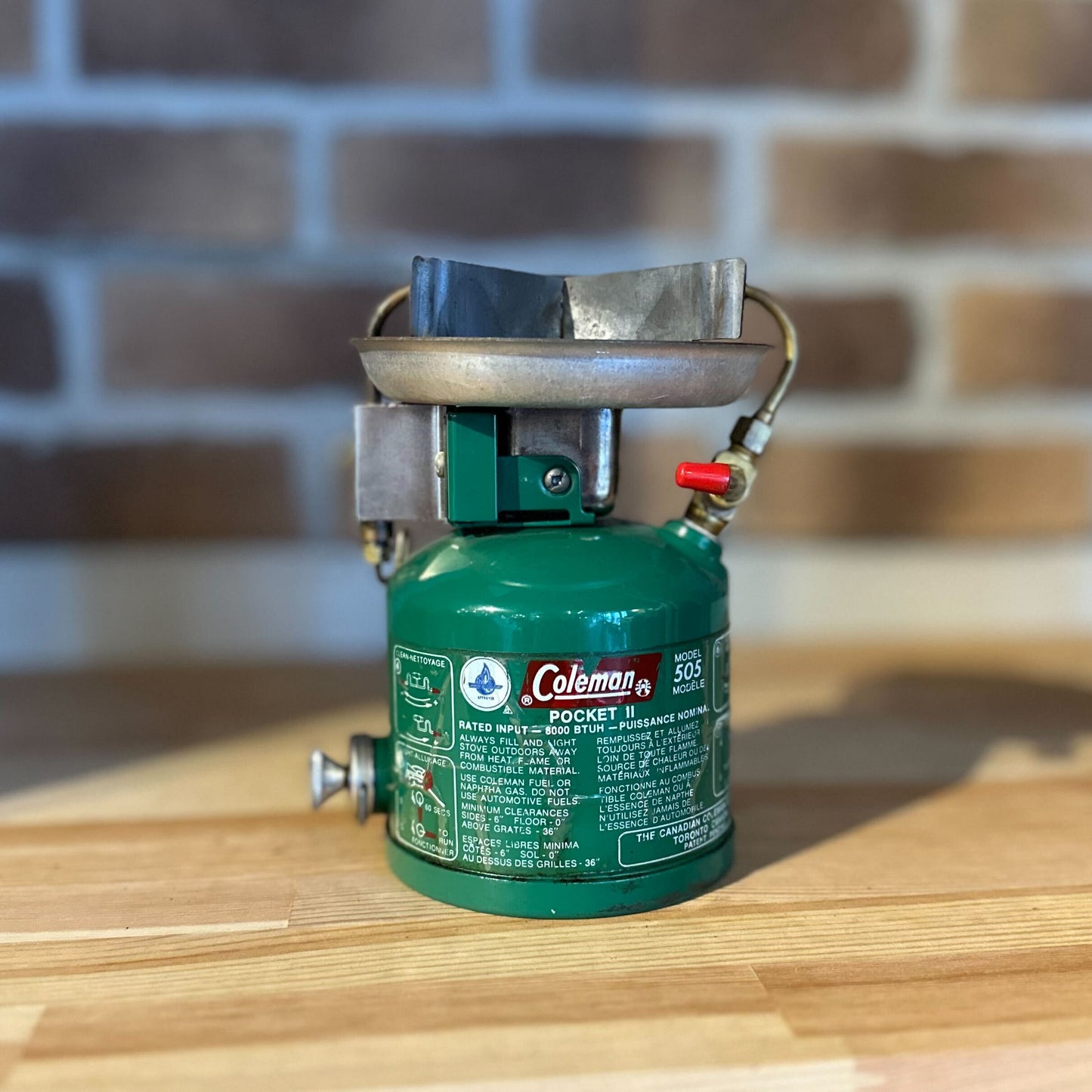 【VINTAGE】Coleman Pocket Stove M505 78/2