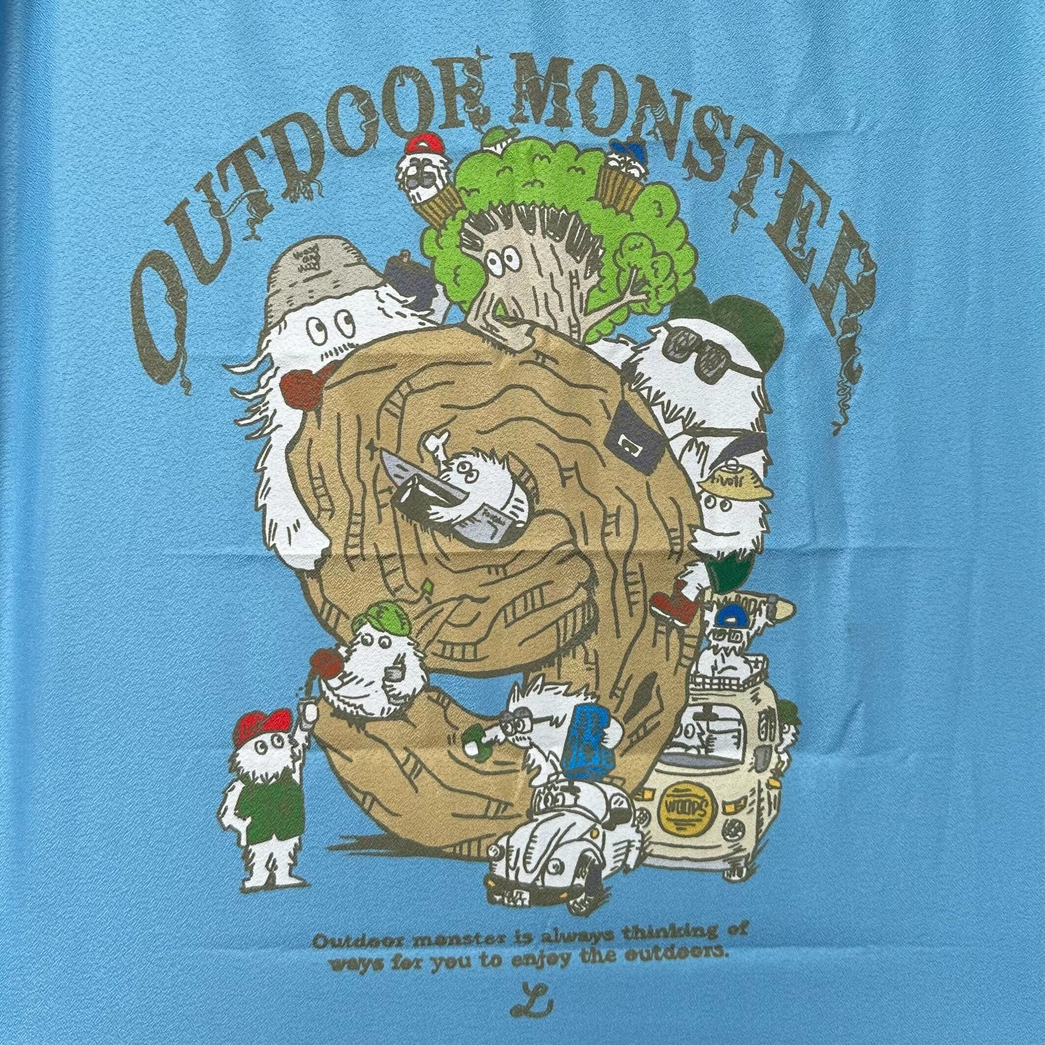 アウトドアモンスター MonsterステッカーKIDS | asimocrafts