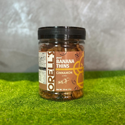 【ORELL'S】バナナチップス 200g  シナモン