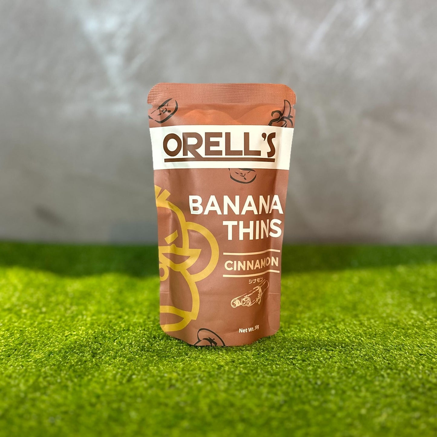 【ORELL'S】バナナチップス 30g シナモン