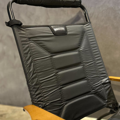 【AS2OV】HIGH BACK RECLINING LOW ROVER CHAIR BLACK ハイバックローバーチェア ブラック