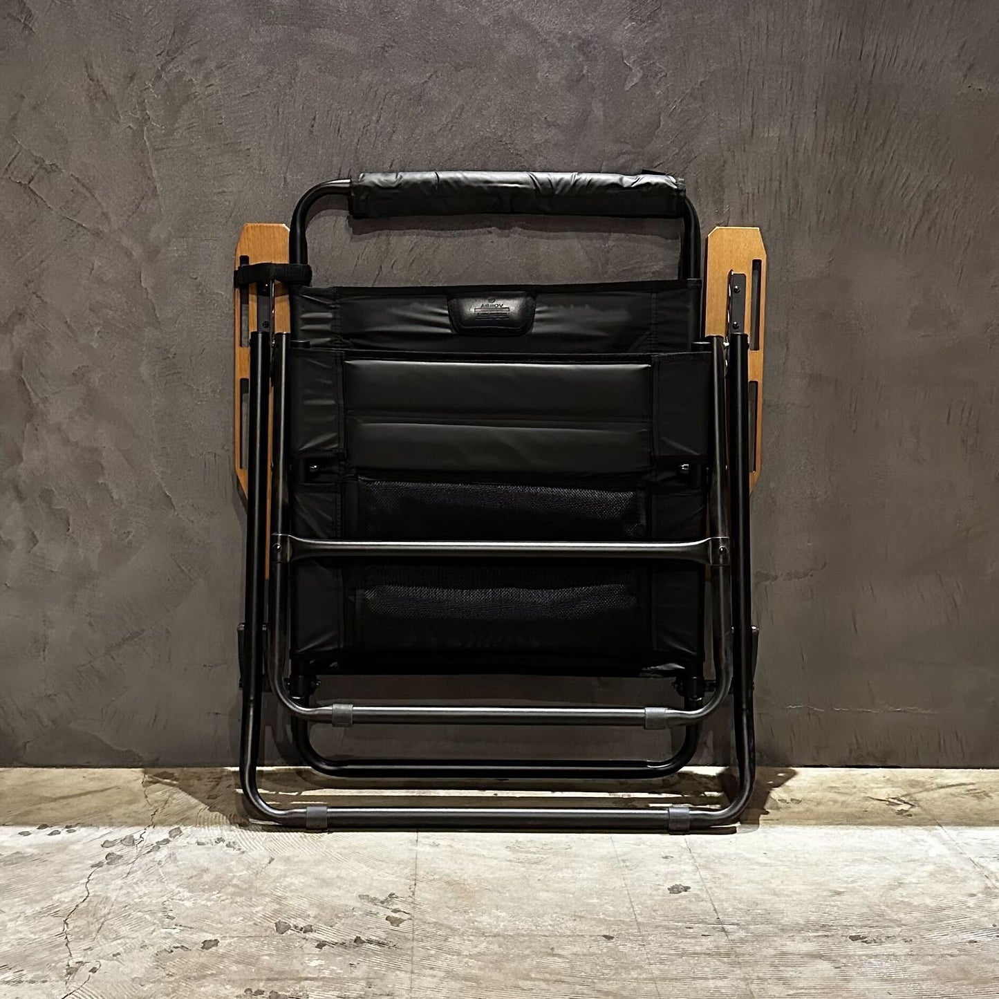 【AS2OV】HIGH BACK RECLINING LOW ROVER CHAIR BLACK ハイバックローバーチェア ブラック