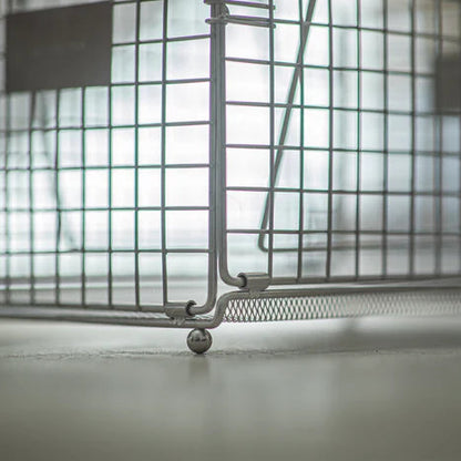 【ANOBA】フォールディングワイヤーバスケット M SUS Ver.