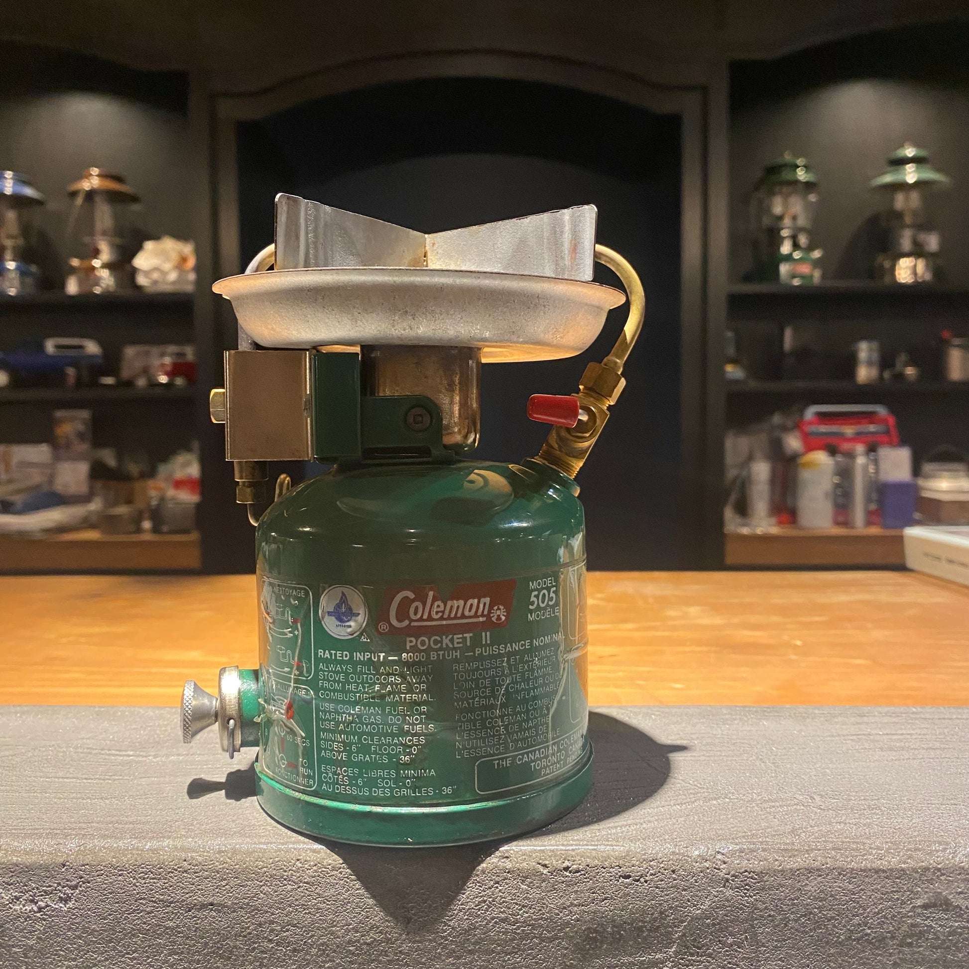 【VINTAGE】Coleman Pocket Stove M505 78/2