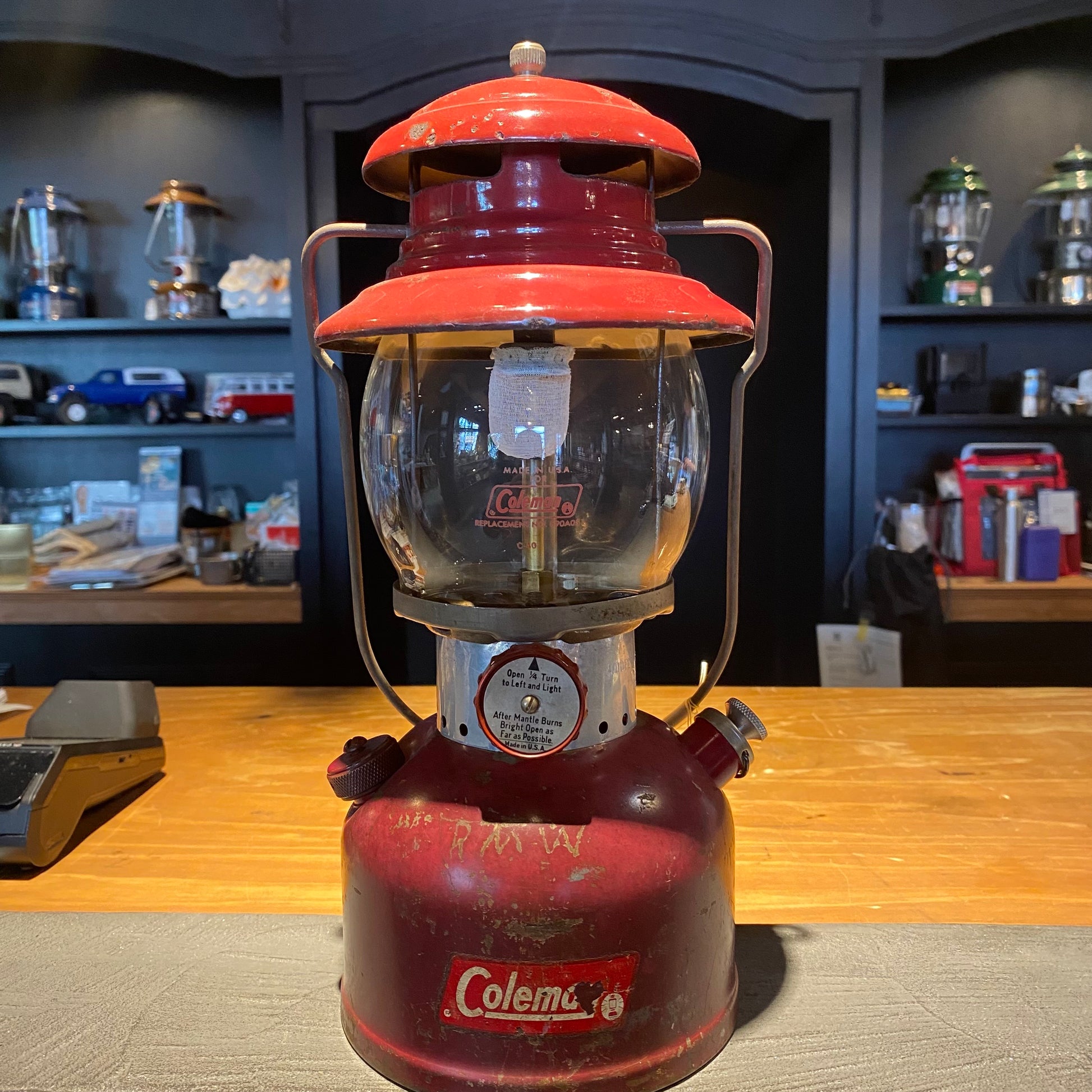 【VINTAGE】Coleman 200A バーガンディ 1961年10月製造