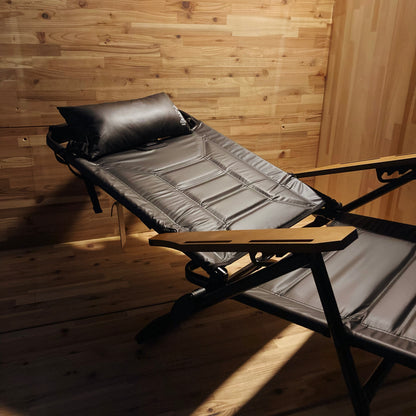 【AS2OV】HIGH BACK RECLINING LOW ROVER CHAIR BLACK ハイバックローバーチェア ブラック