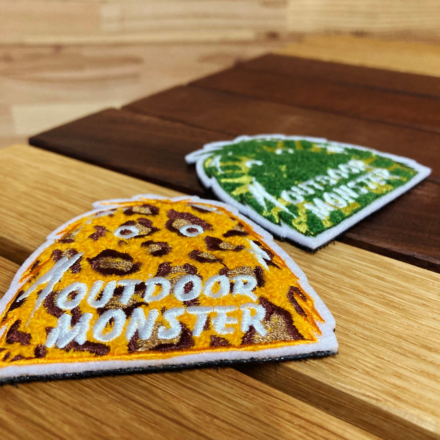 OUTDOOR MONSTER オリジナルワッペン(WOODS)