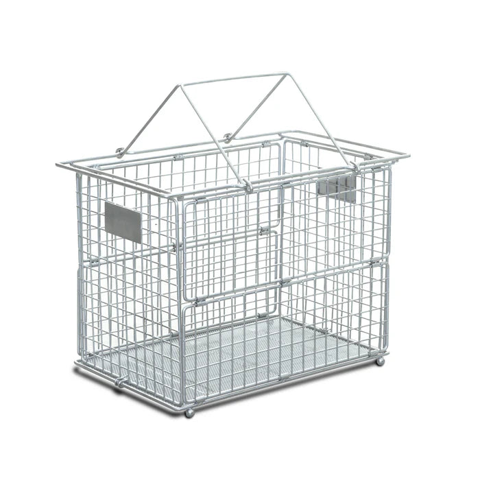 【ANOBA】フォールディングワイヤーバスケット M SUS Ver.