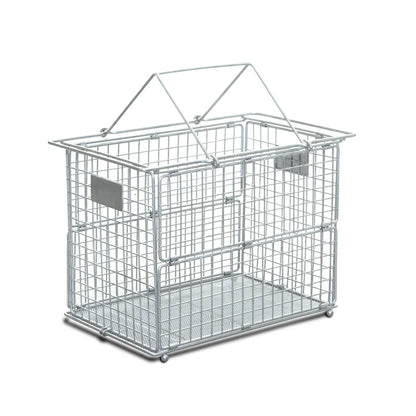 【ANOBA】フォールディングワイヤーバスケット M SUS Ver.