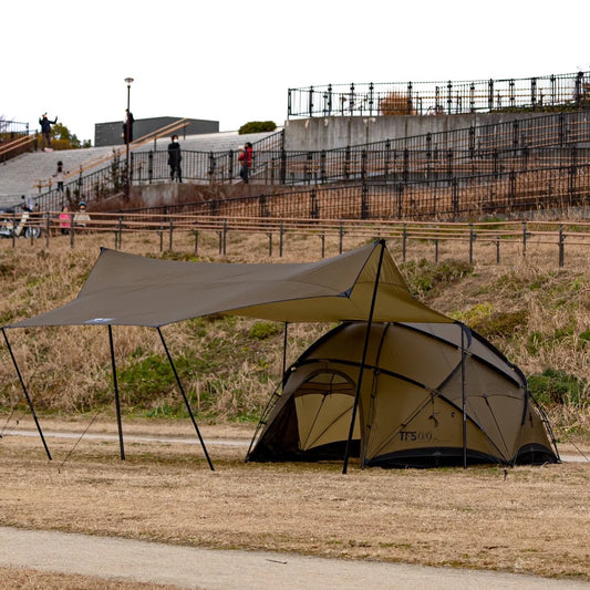 Hillside tarp