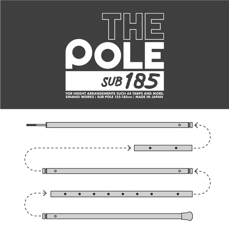 【SINANO WORKS】THE POLE SUB185 ザ ポール サブ185