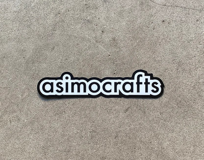 【アシモクラフツ】asimocraftsステッカー