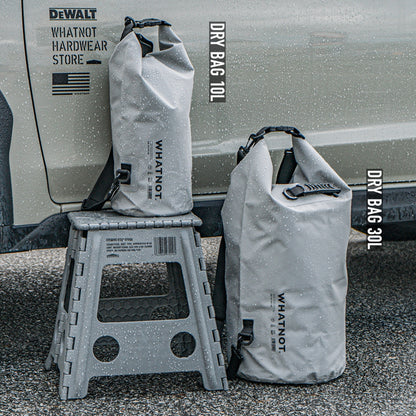 【WHATNOT】ドライバッグ 10L（グレー）｜DRY BAG 10L（GY）