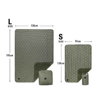 【LUGH】魔法瓶ブランケット Lサイズ (6層/ グラフェン)