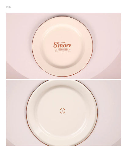 ホーロー皿 café s'more dish