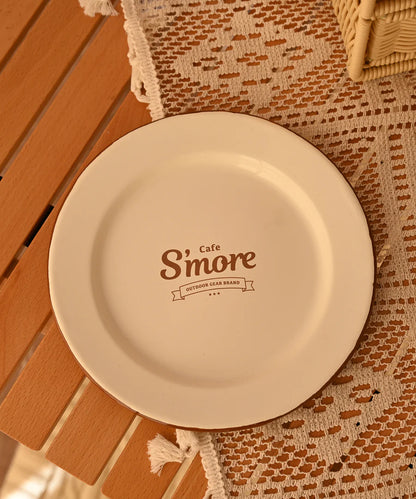 ホーロー皿 café s'more dish