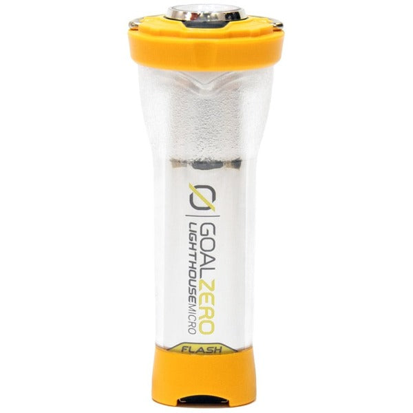 【GOAL ZERO】限定カラー LIGHTHOUSE micro FLASH オレンジ ホワイト
