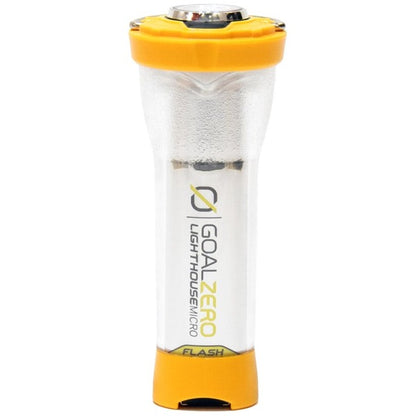 【GOAL ZERO】限定カラー LIGHTHOUSE micro FLASH オレンジ ホワイト