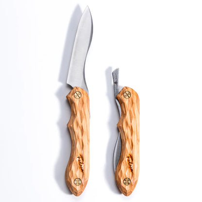 【FEDECA】折畳式料理ナイフ 名栗