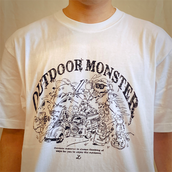 【予約商品】MONSTER COLLECTION　限定Tシャツ S~XL　ホワイト